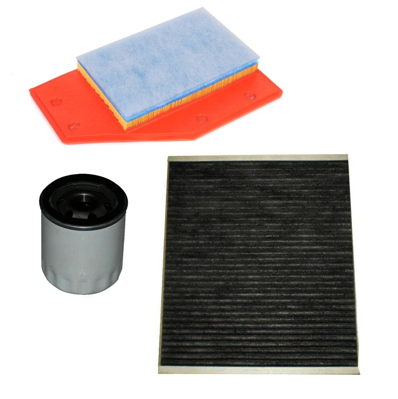 Engine Oil & Carbon Air Cabin Filter Kit for Chevy Malibu (2016–2023)