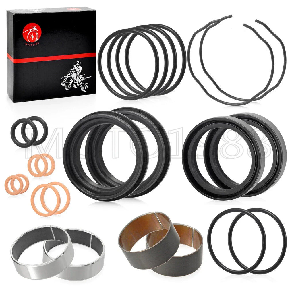 Fork Bushing Dust Oil Seals Kit for Suzuki GSX-R600/750 Bandit 1200 (1999–2007)