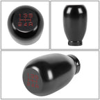 5-Speed Manual Gear Box Shift Knob for JDM Type R (Black/Red)