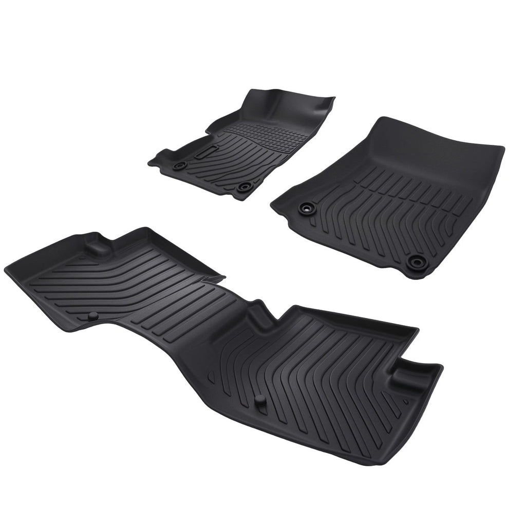 Set of 4 Anti-Slip Black Floor Mats for Acura ILX (2013–2022)
