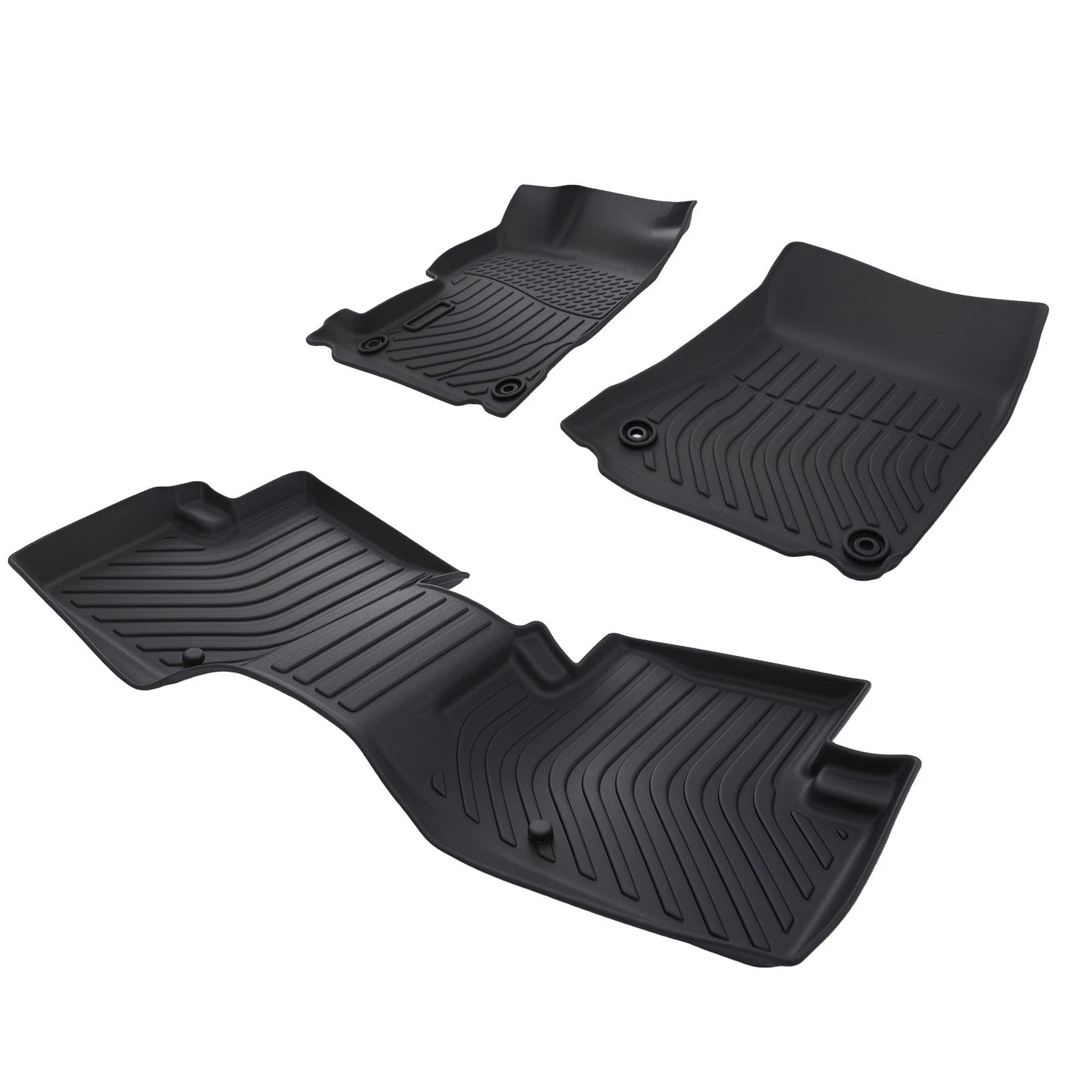 Set of 4 Anti-Slip Black Floor Mats for Acura ILX (2013–2022)