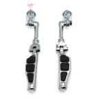 4.5" Flat Stiletto Foot Pegs 1.25" for Harley Sportster Touring
