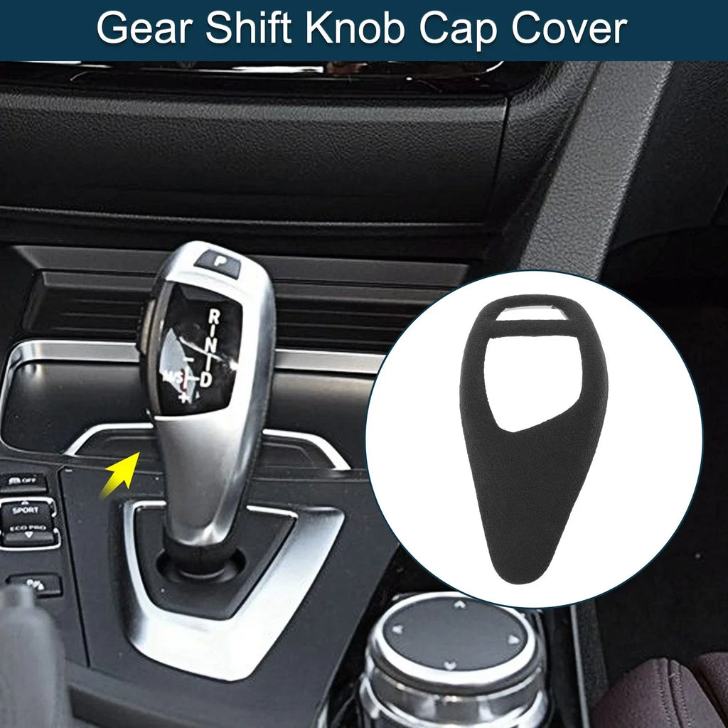 Gear Shift Knob Cap Cover for BMW 3/4 Series (2013-2019) Dark Gray