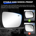 Heated Mirror Glass for Nissan Rogue Murano Pathfinder (2014-2019)