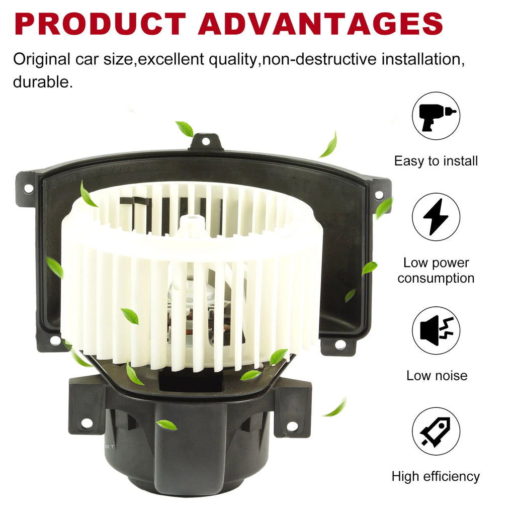 A/C Heater Blower Motor with Fan Cage for Audi Q7 (2007-2015)