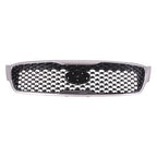 Replacement Gray Chrome/Gloss Plastic Grille For 2016-2018 Kia Sorento