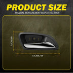 1X Black Interior Inner Door Handle Front Right for Chevy Cruze (2011–2015)