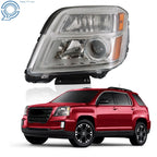 Driver Left Halogen Headlight Assembly for GMC Terrain (2016-2017)