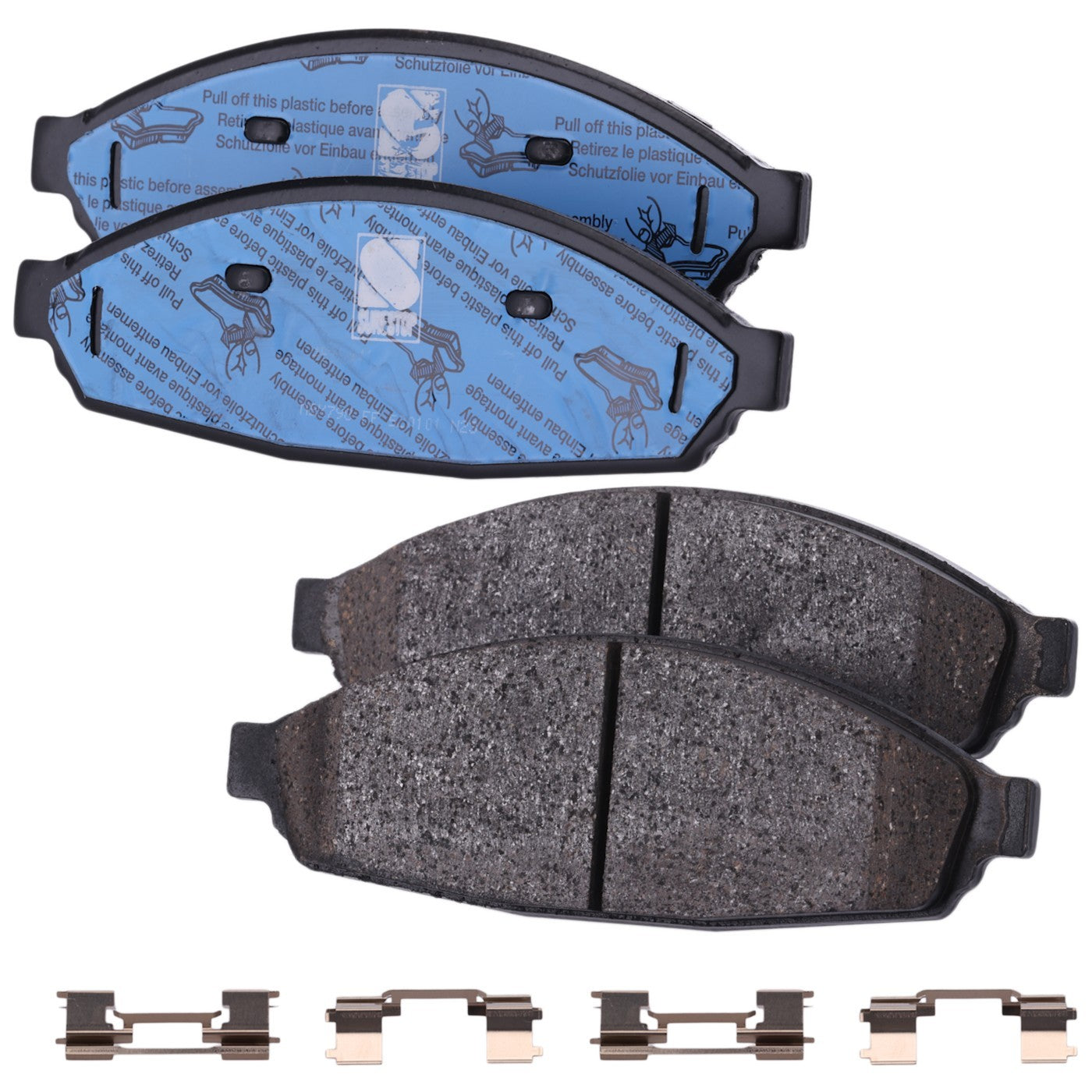 Brake Pad Set for Lincoln Town Car (2003–2011) Front RWD