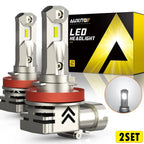 4X LED Headlight Bulbs Conversion Kit H8 H9 H11 for