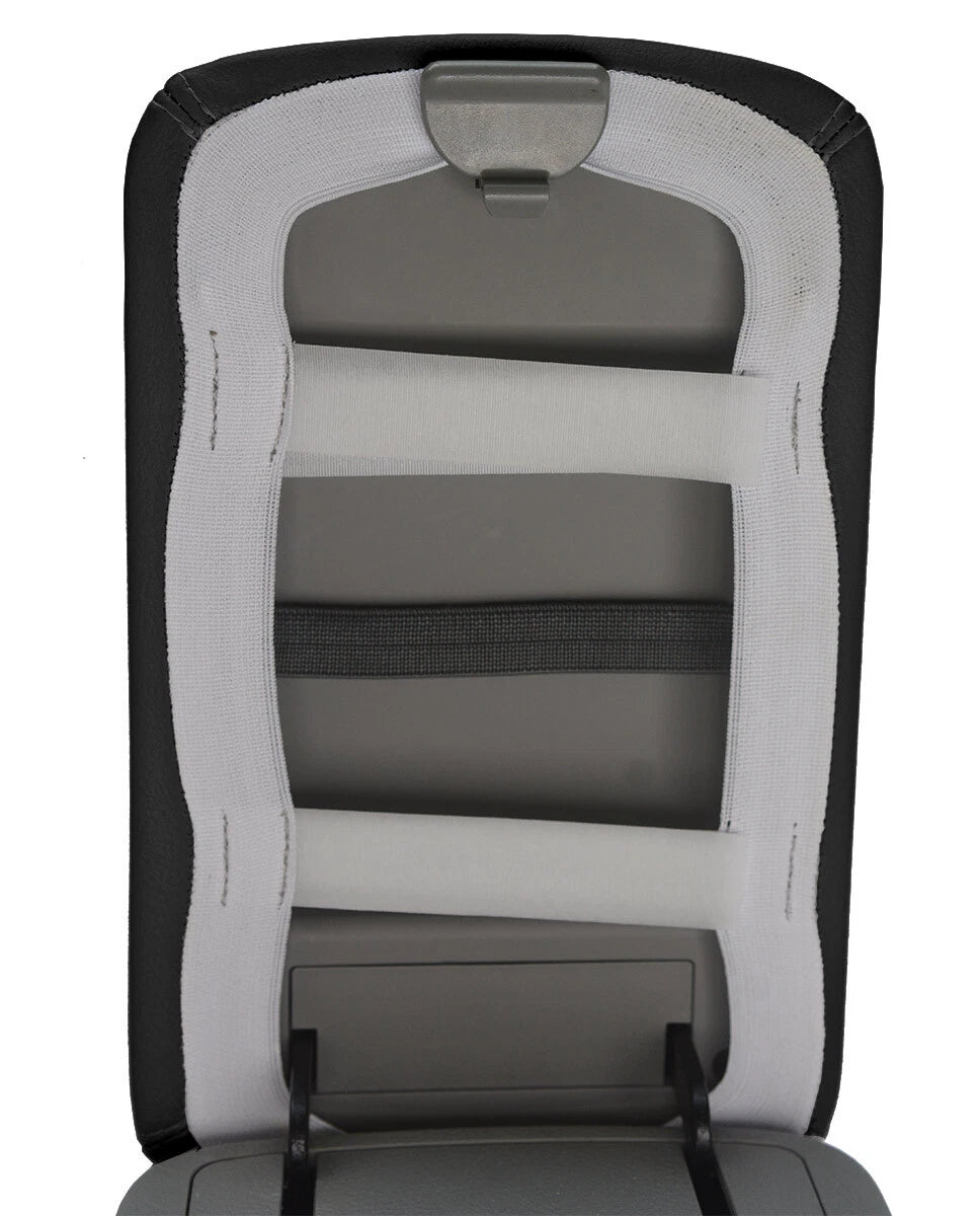 Armrest Cover for Hyundai Santa Fe (2007–2012) Leather Black