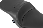 Freedom Seat for Harley-Davidson (2000–2023) - Black Vinyl/Solar Leather