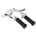 Chrome Passenger Foot Peg Mount for Harley Sportster 883 1200 (2004-2013)