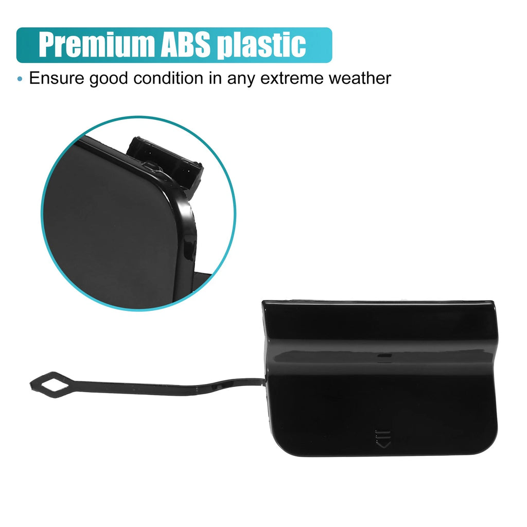 Rear Bumper Tow Hook Cover for Mercedes Benz C-Class (2012–2015) No.A2048856223 Black