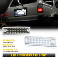 2X 6000K LED White License Plate Light for Toyota 4Runner Sequoia (1996–2021)