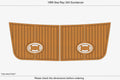 Seadek Swim Platform Mat for Sea Ray 340 Sundancer (1999) - EVA Teak Flooring
