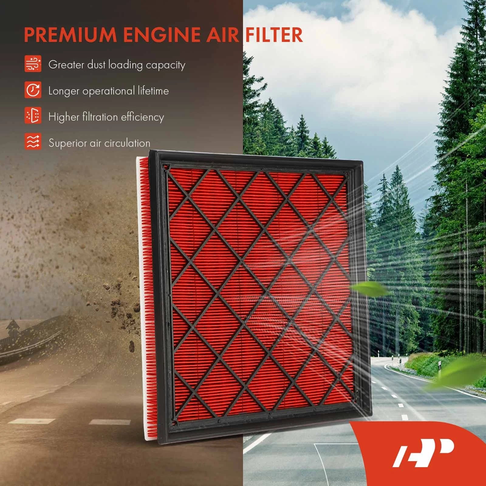 2X Performance Engine Air Filter for Chevrolet Cruze (2011-2015)