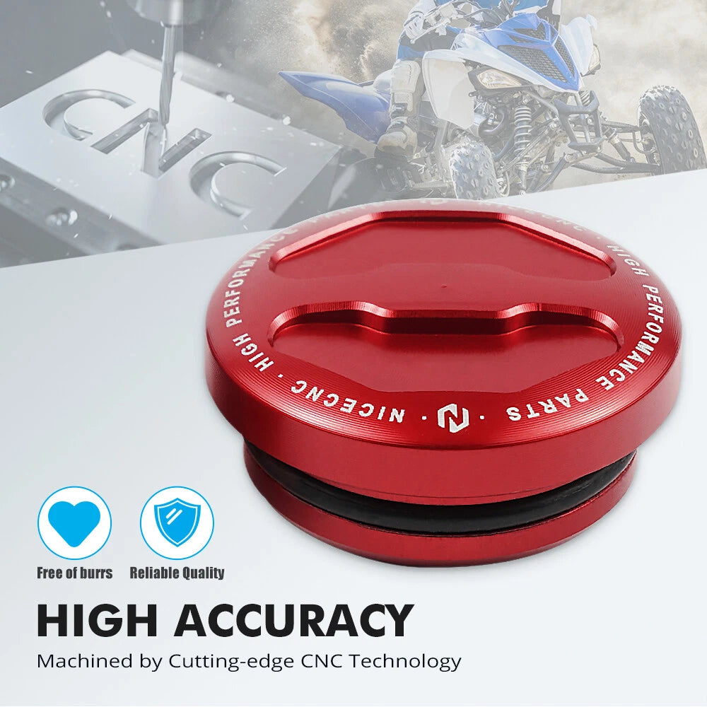 Frame Plugs for Yamaha Raptor 700 (2006–2020) - Aluminum Alloy Caps