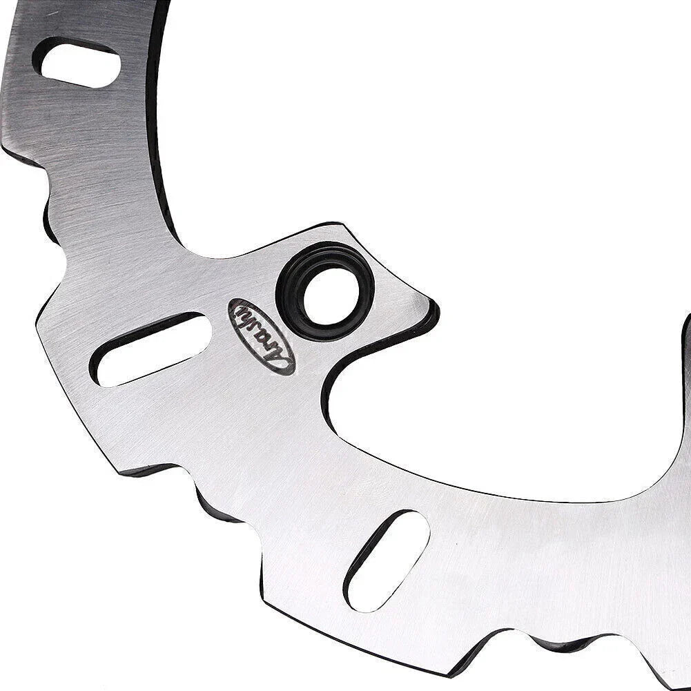 Chrome Rear Steel Brake Disc Rotor for Yamaha YZF-R6, YZF-R1 (2003-2015)