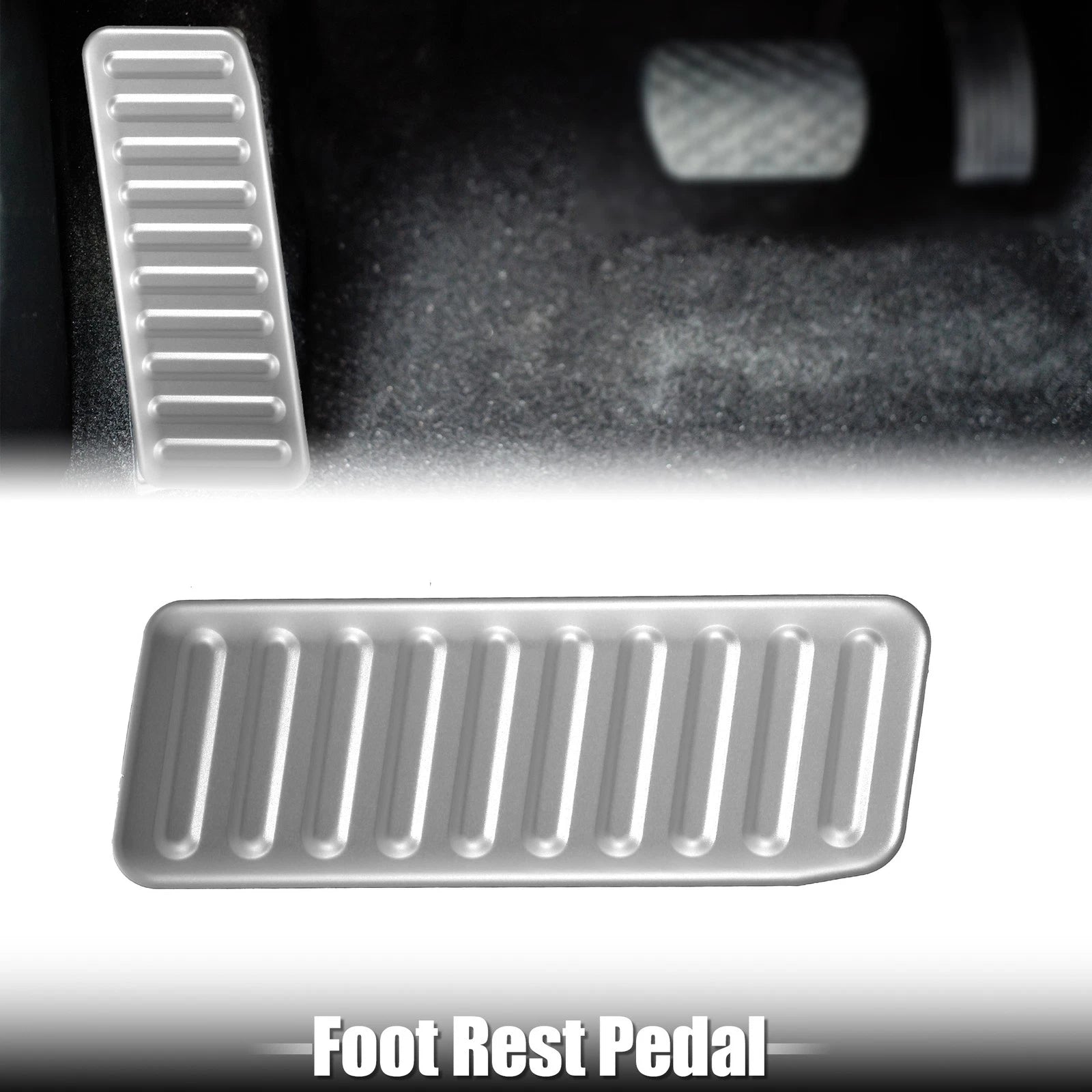 Aluminium Alloy Left Foot Rest Pedal for Ford Mustang (2015–2020)
