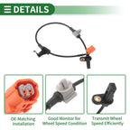 ABS Wheel Speed Sensor for Honda Accord (No. 57475SDAA03/57475SDAA01)