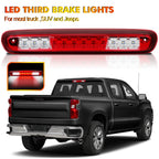 Chrome LED Third Brake Roof Cargo Stop Light for Chevrolet GMC (2007–2010)