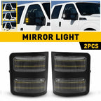 LED Side Mirror Marker Lights for Ford F250 F350 F450 F550 Super Duty (2008–2016)