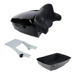 2X Trunk Luggage Backrest Mount Rack for Harley Electra Glide (1997–2008)