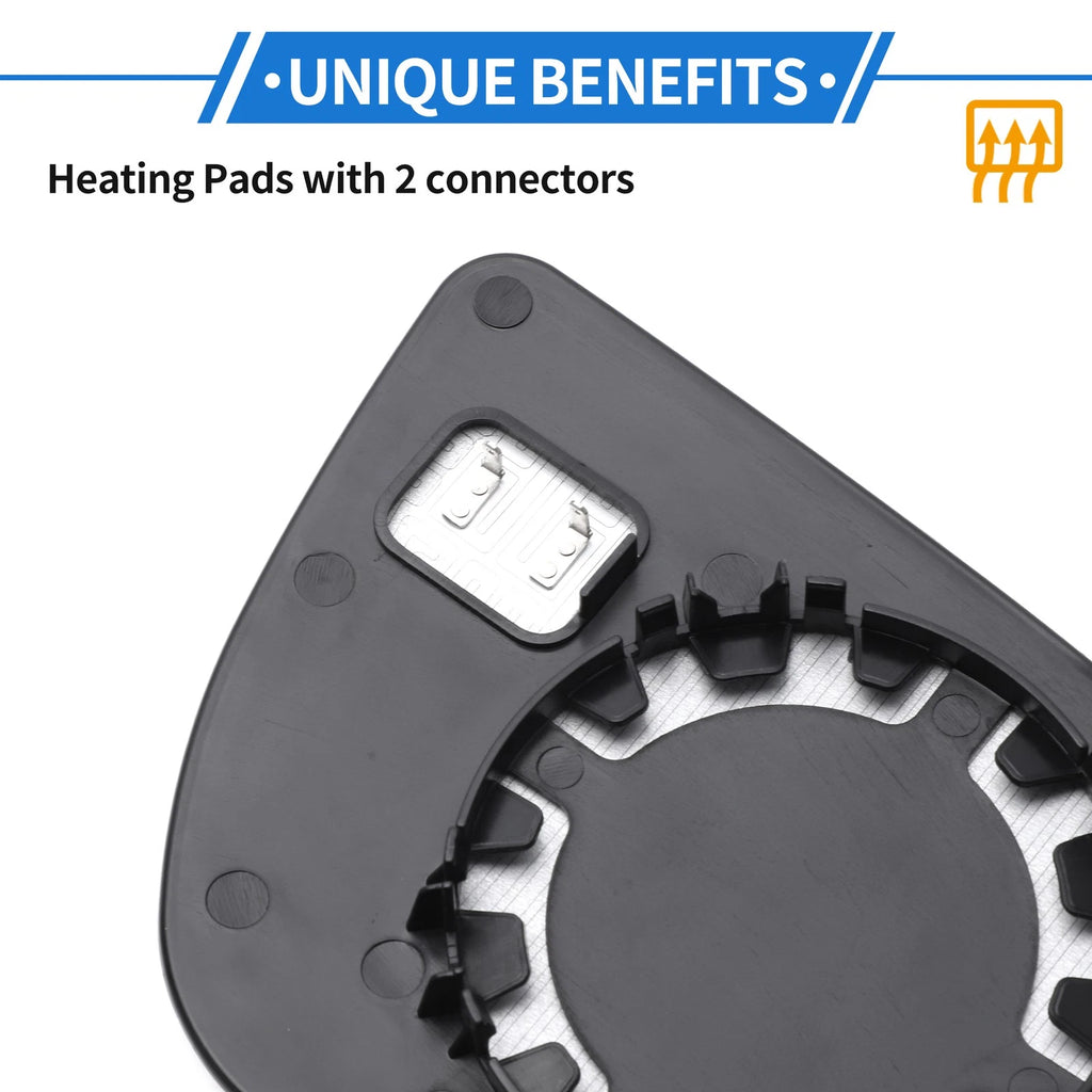 Heated Mirror Glass for Hyundai Bayon (2020–2023)