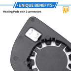 Heated Mirror Glass for Hyundai Bayon (2020–2023)