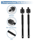 2 Pcs Front Inner Tie Rod End Links for Toyota Sienna (2004–2010) No.EV80893