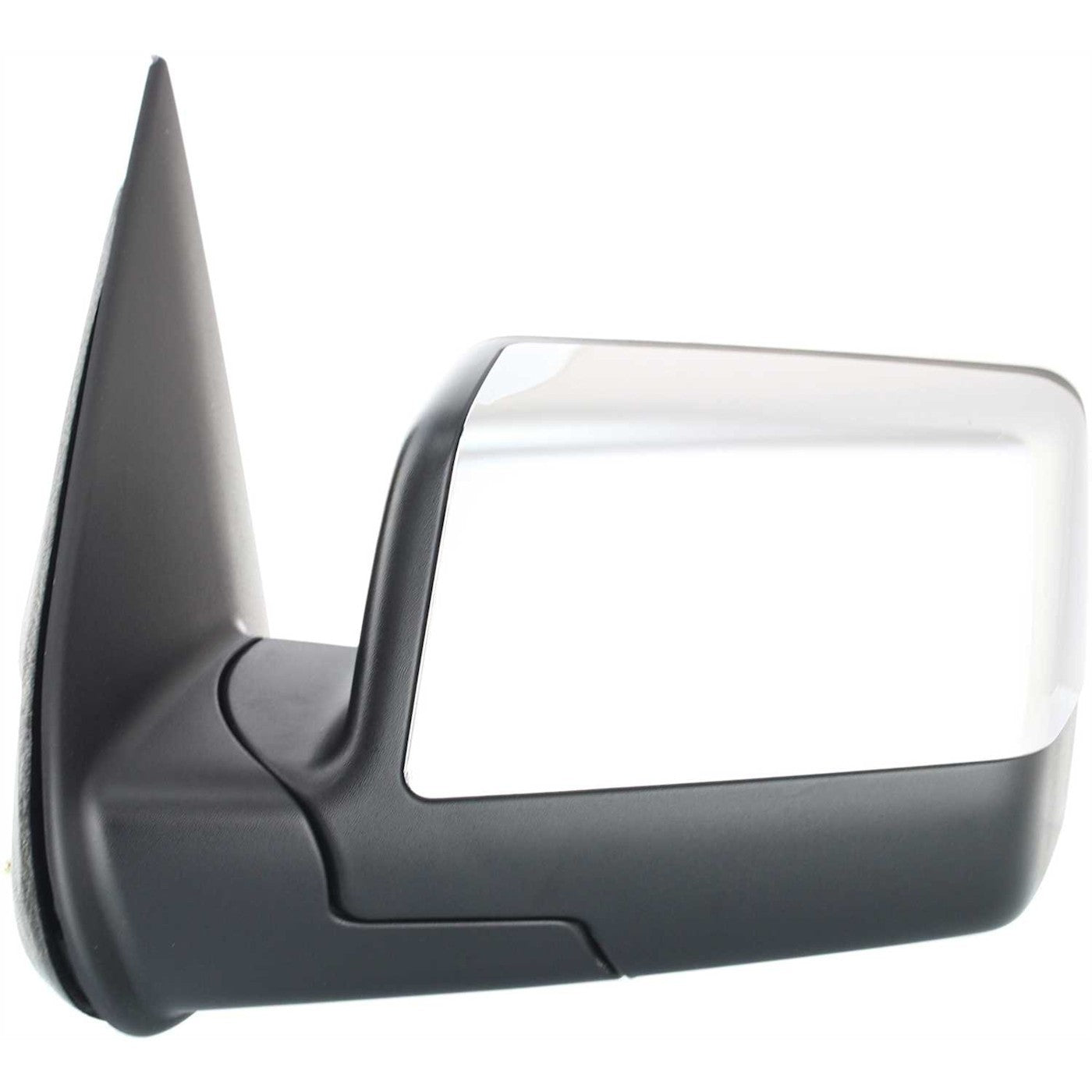 Set of 2 Manual Mirrors for Ford Explorer (2006–2010) Chrome Black Base