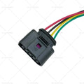 Set of 4 Ignition Coil Connector Repair Harness Plug 1J0973724 for VW Audi