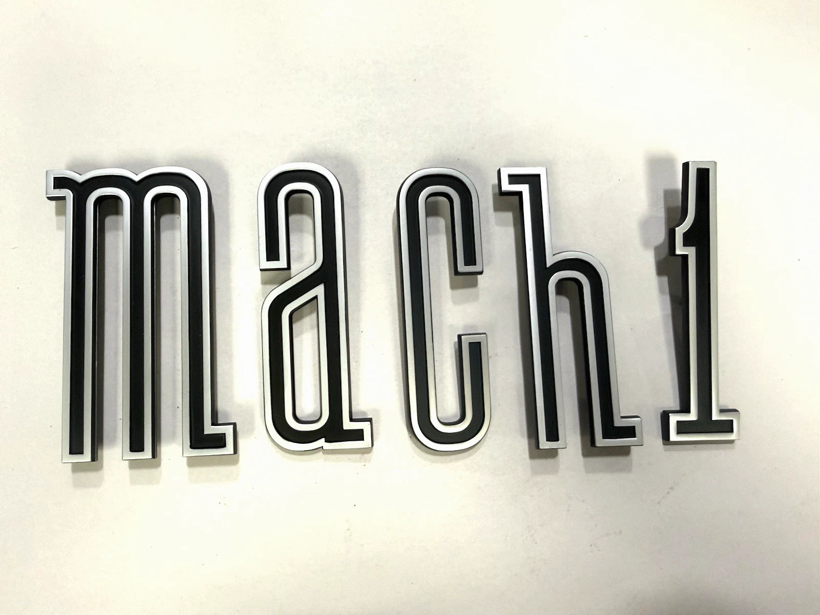 Rocker Panel Emblem Letters Replacement for 1970 Ford Mustang Mach 1