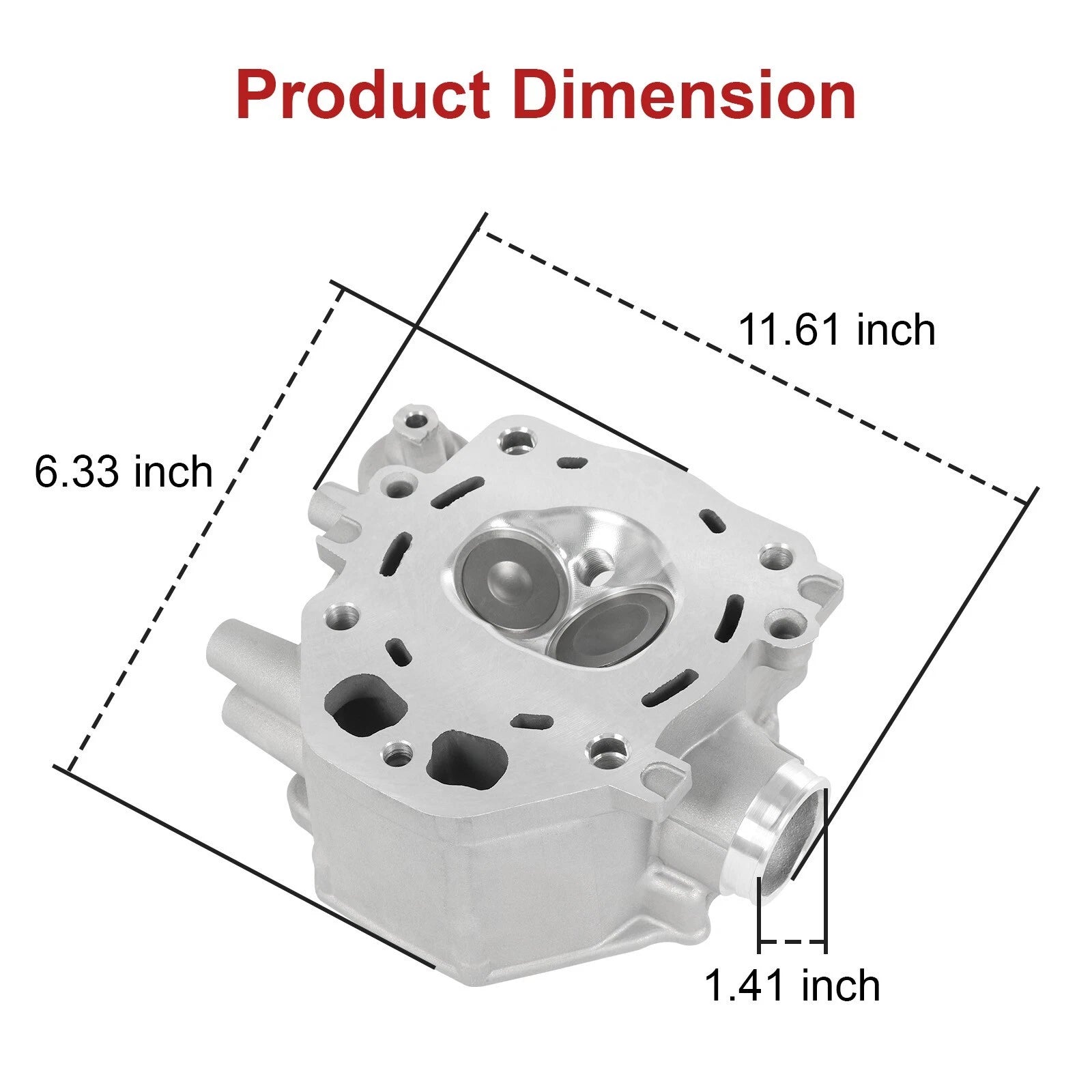 Cylinder Head Valves for Honda Foreman TRX500 Rancher TRX420 (2005–2023)