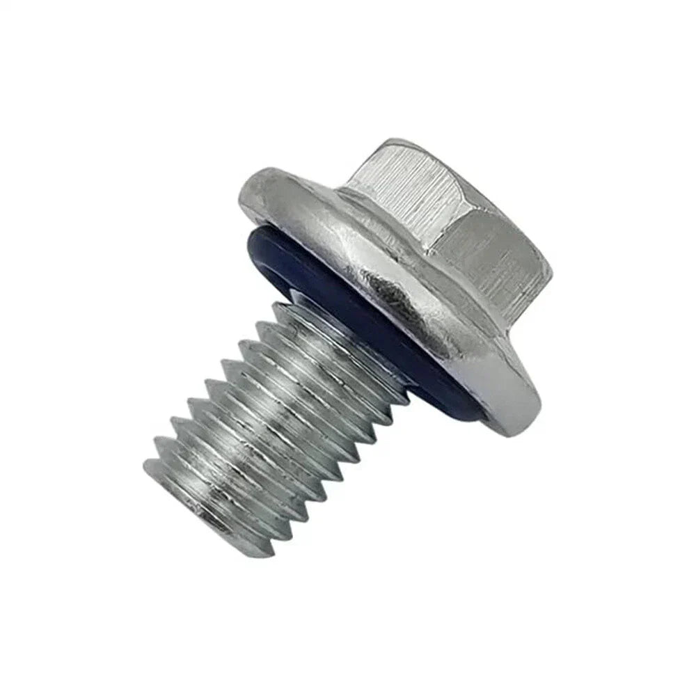 Engine Oil Drain Plug Bolts with Gaskets for Cadillac Chevrolet