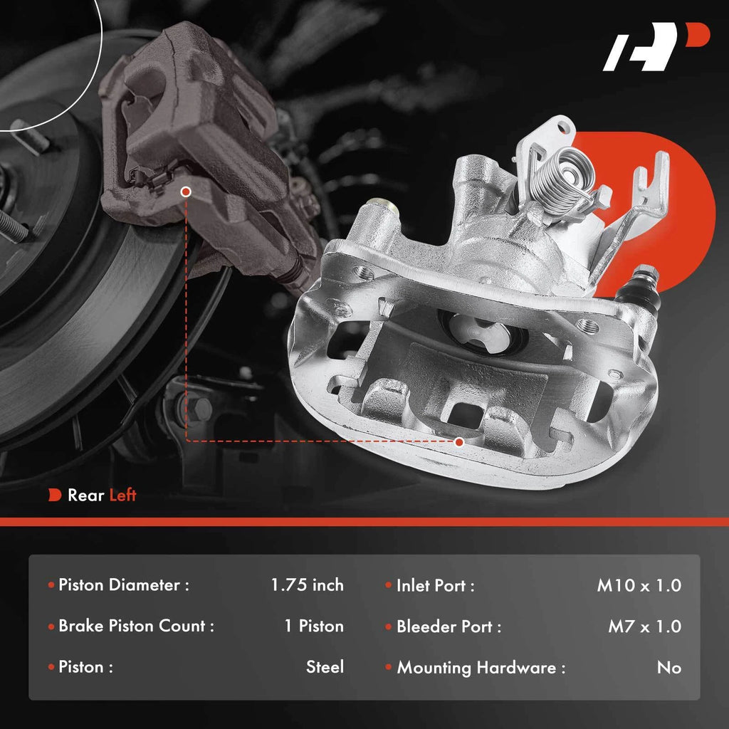 Rear Driver Side Brake Caliper for Toyota MR2 Spyder (2000-2002)
