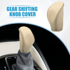 Gear Shifting Knob Cover for Nissan Altima (2013–2018) Faux Leather Yellow