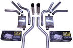 2.5" Dual Exhaust Kit for Suburban Yukon (1969–1972) Magnaflow Slash Clamp Side Exit