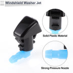 Windshield Washer Nozzle Set of 6 w/ Hose Connector for Dodge No. 68081370AB