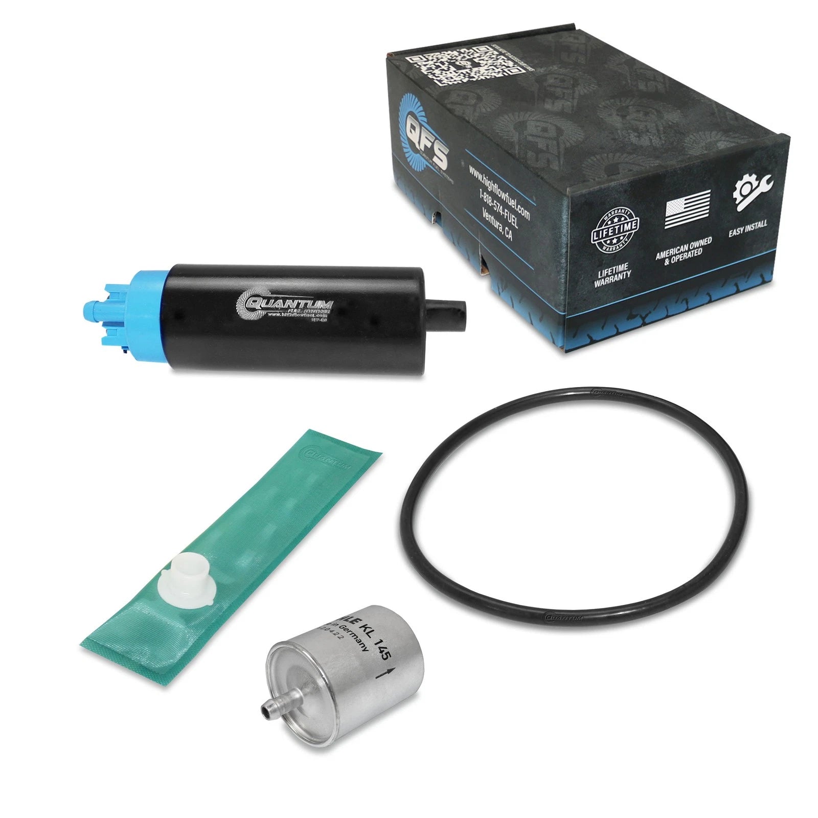 QFS Fuel Pump + Gasket + Filter for BMW R850R/1100/1150/1200 (1992–2007) 16141341231