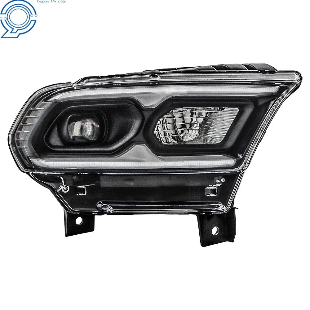 Full LED Headlight for Dodge Durango (2021–2023) Passenger Side, Black