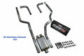 Dual Exhaust for Dodge Ram 1500 (2004–2008) - Stainless Steel Side Exit
