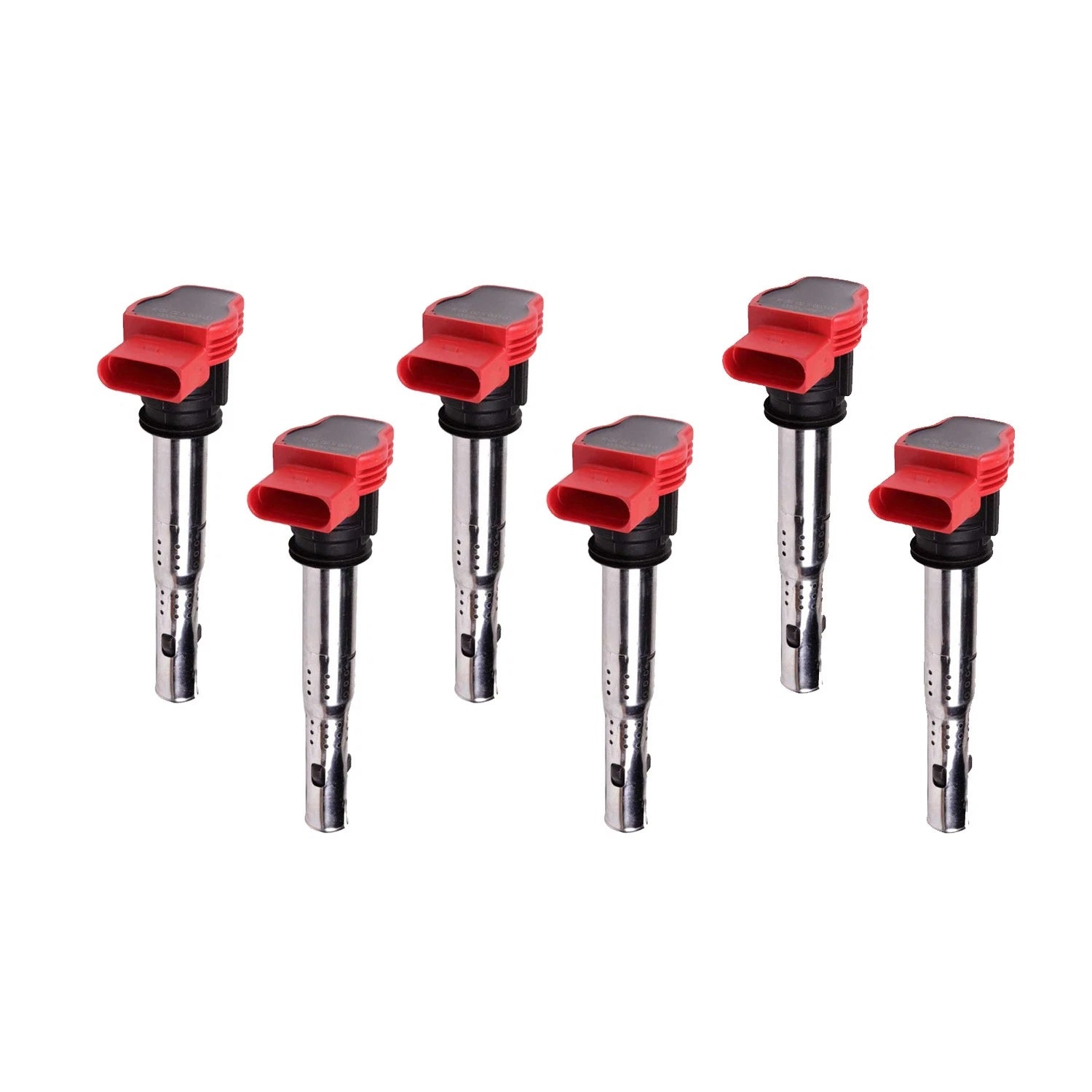 Set of 6 Ignition Coils for Audi A4 A5 A6 A7 A8 Q5 Q7 S4 S5 SQ5 (2000–2023)
