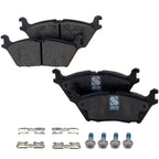 Set of 4 Brake Pads for Ford F-150 (2015–2017)