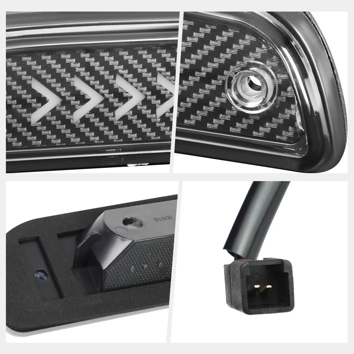 Pulse Flash Arrow LED Third Tail Brake Light for Toyota Tacoma (1995–2021)