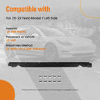 Left Extension Kit Panel for Tesla Model Y (2020–2022) 149764900B Black