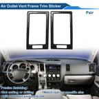 Air Condition Outlet Vent Trim Cover Frame for Toyota Tundra (2007–2013) 1 Pair
