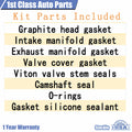 Front Engine Head Gasket Set for Honda Civic CRX 1.5L 1.6L L4 (1988–1995) HS9123PT-2