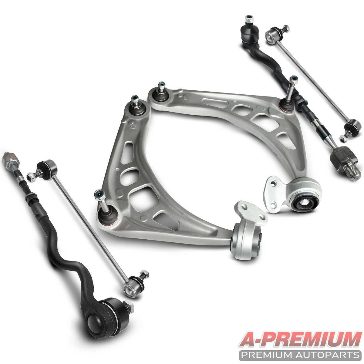Set of 8 Front Lower Control Arm Sway Bar Links for BMW 325Ci 325i (2001–2006)